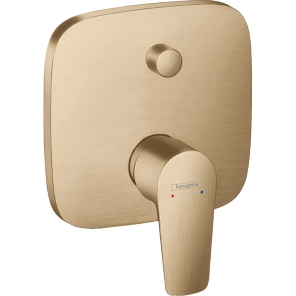 Hansgrohe Talis Ankastre Fırçalanmış Bronz Duş Bataryası
