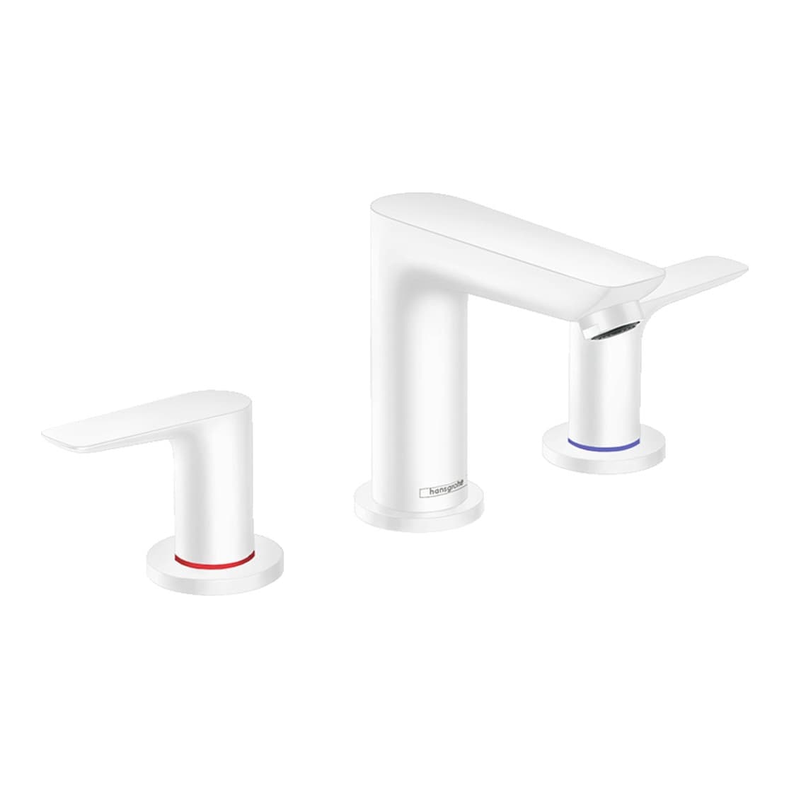 Hansgrohe Talis E 3 Delikli Satin Beyaz Lavabo Bataryası