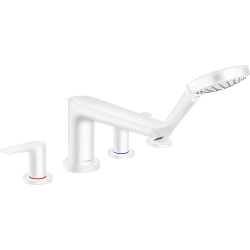 Hansgrohe Talis Mat Beyaz Banyo Bataryası