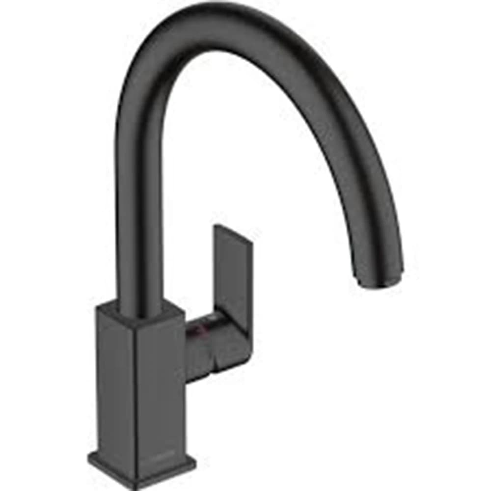 Hansgrohe Vernis 260 Tek kollu Satin Siyah Mutfak Bataryası 71871670