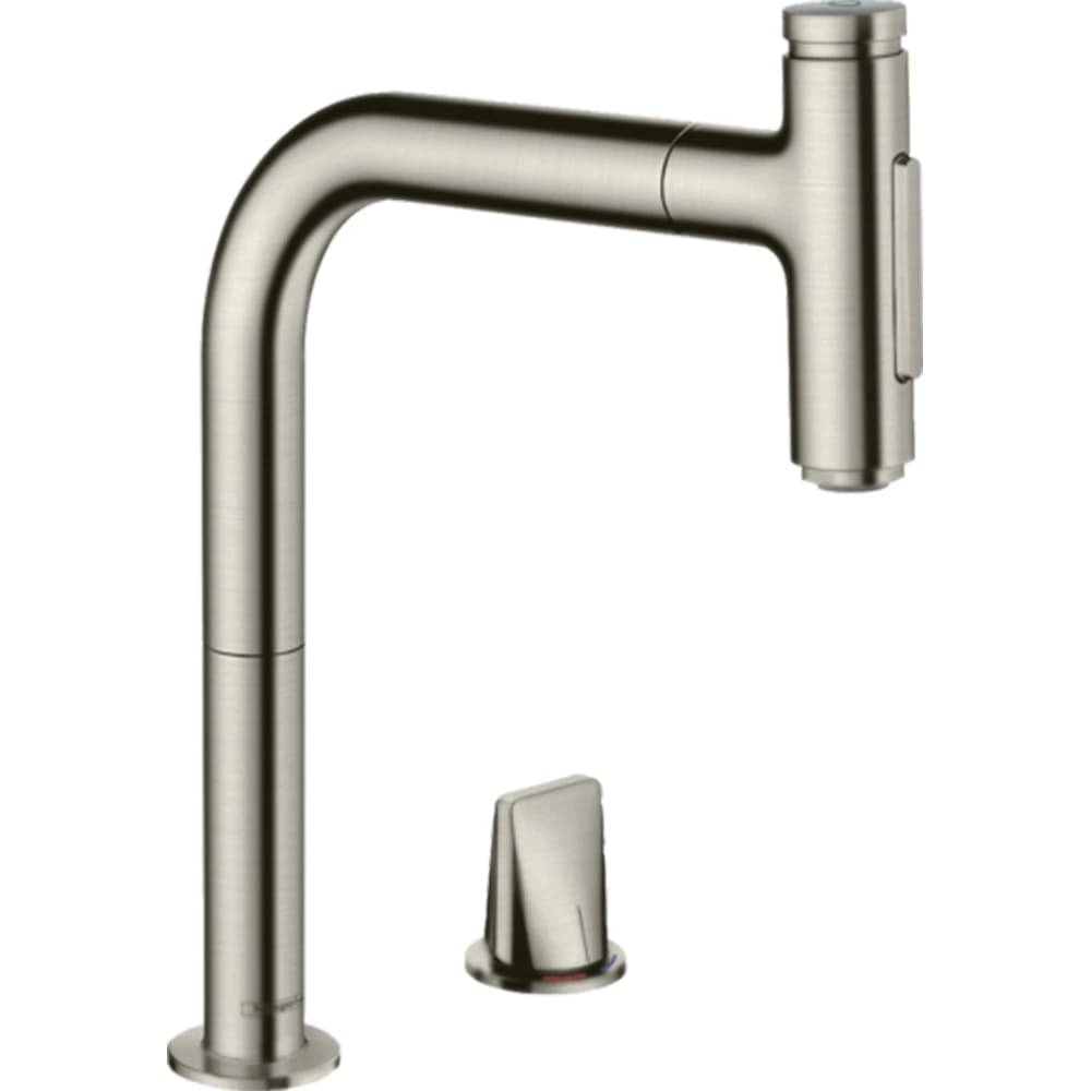 Hansgrohe Metris Select 2 Delikli Tek Kollu Krom Mutfak Bataryası 73819800