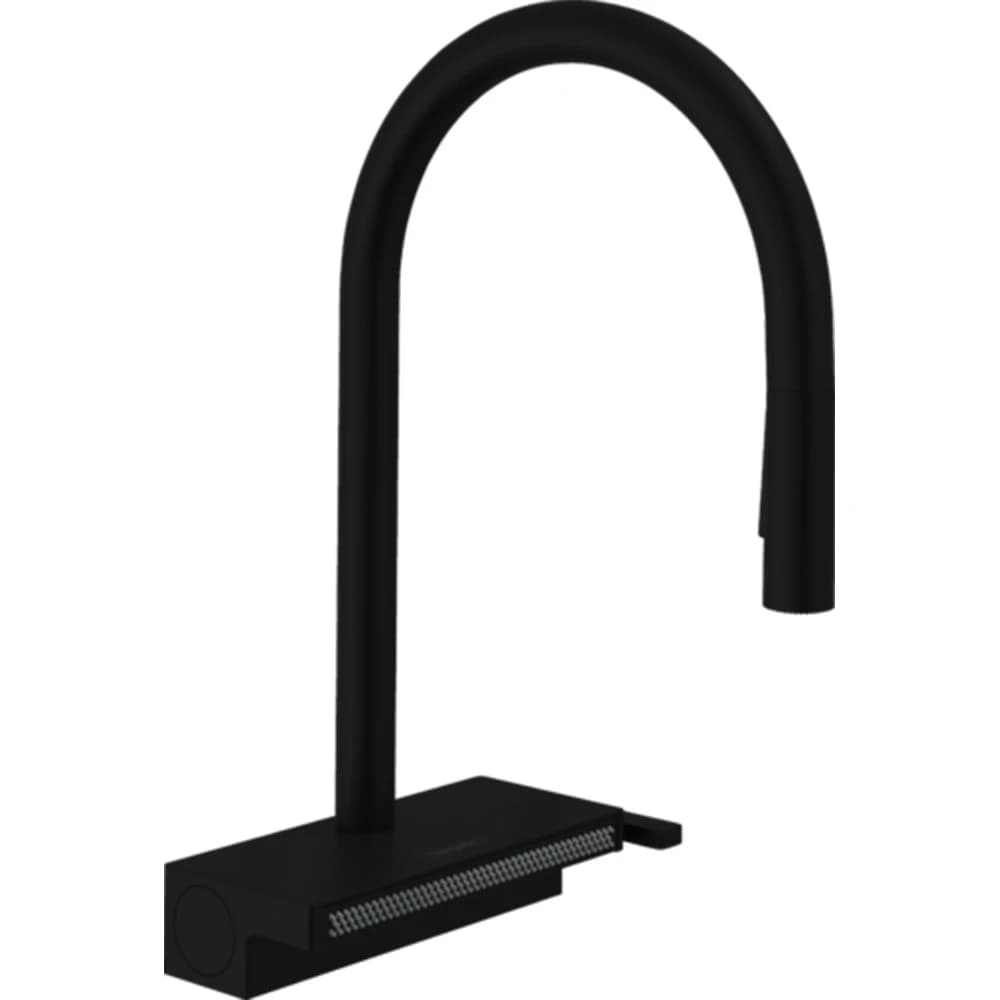 Hansgrohe Aquno Mat Siyah Mutfak Bataryası 73831670