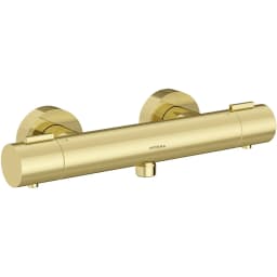 Artema Base Round Soft Altın Termostatik Duş Bataryası - A4729974 görsel 1