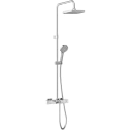 Artema Base Square 200 Termostatik Banyo Bataryalı Duş Kolonu - A47304 görsel 1