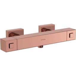Artema Base Square Soft Bakır Termostatik Duş Bataryası - A4730129 görsel 1