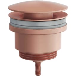 Artema Basmalı Yuvarlak Fırçalı Bakır Lavabo Süzgeci - A4514924 görsel 1