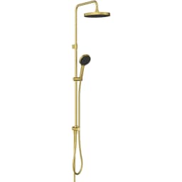 Artema Core Round 250 Fırçalı Altın Duş Kolonu - A4591825 görsel 1