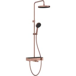 Artema Core Round 250 Termostatik Banyo Bataryalı Fırçalı Bakır Duş Kolonu - A4730924 görsel 1