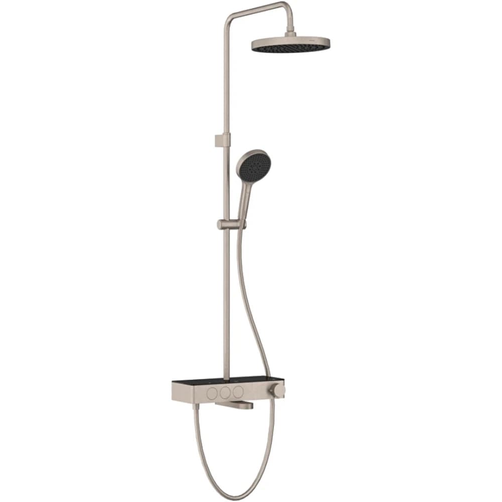 Artema Core Round 250 Termostatik Banyo Bataryalı Fırçalı Nikel Duş Kolonu - A4730934