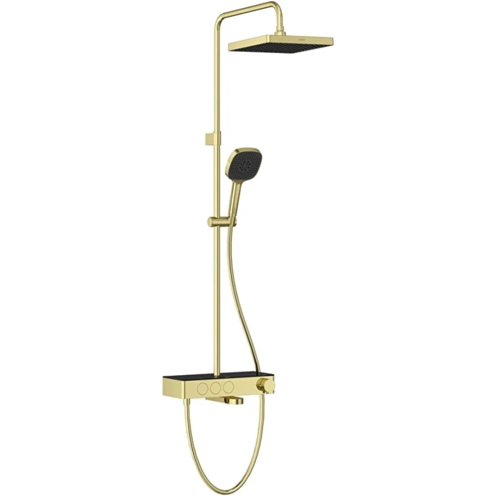 Artema Core Square 250 Termostatik Banyo Bataryalı Soft Altın Duş Kolonu - A4731074