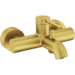 Artema Minimax Round Fırçalı Altın Banyo Bataryası - A4354825 görsel 1