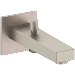 Artema Minimax Square El Duşu Çıkışlı Fırçalı Nikel Çıkış Ucu - A4359534 görsel 1