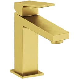 Artema Minimax Square Fırçalı Altın Yüksek Lavabo Bataryası - A4372225 görsel 1