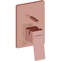 Artema Minimax Square Soft Bakır Ankastre Banyo Bataryası - A4373229 görsel 1