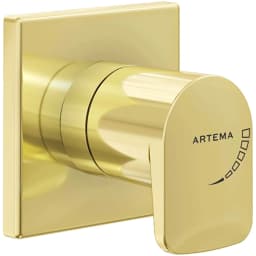 Artema Root Round Soft Altın Ankastre Stop Valf - A4272974 görsel 1