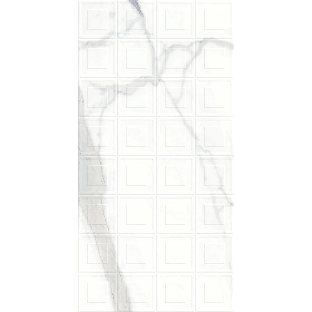 Çanakkale Seramik Rp-2239R Viento Kare Dekor Beyaz 60x120 R