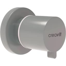 Creavit 1/2-1/2 Cool Grey Ara Kesme Valfi görsel 1