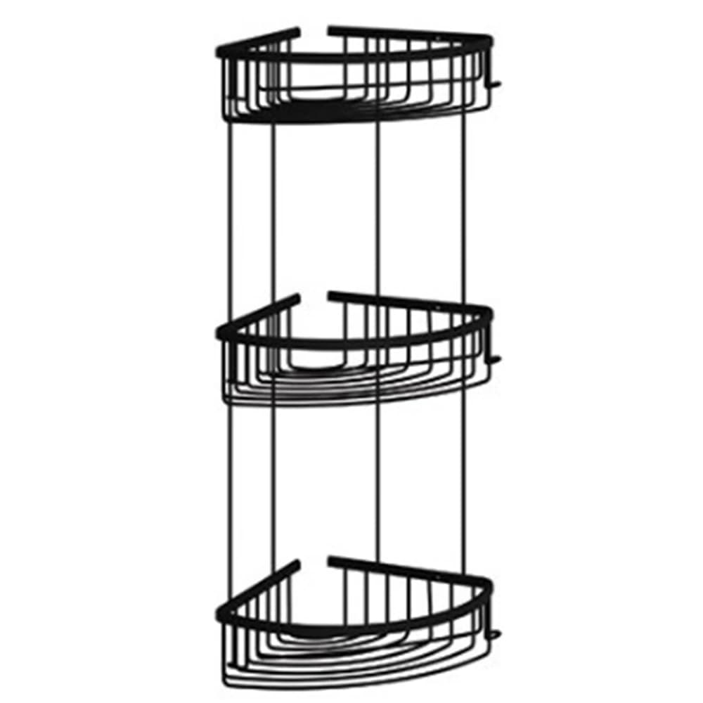 Creavit 18x18 Cm Üçlü Oval Siyah Süngerlik - MA.BA31072-18S