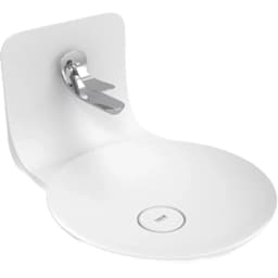 Creavit Foglia 45 Cm Armatür Düzlemli Tezgah Üzeri Lavabo görsel 1