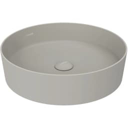 Creavit Loop 45 Cm Yuvarlak Cool Grey Çanak Lavabo - LP145 görsel 1