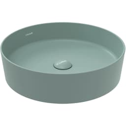 Creavit Loop 45 Cm Yuvarlak Nil Yeşili Çanak Lavabo - LP145 görsel 1