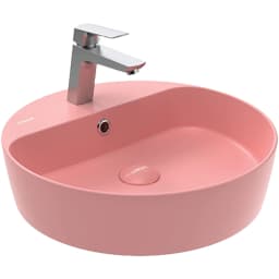 Creavit Loop 45 Cm Yuvarlak Sakura Çanak Lavabo - LP146 görsel 1