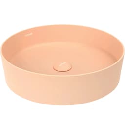 Creavit Loop 45 Cm Yuvarlak Şeftali Tüyü Çanak Lavabo - LP145 görsel 1