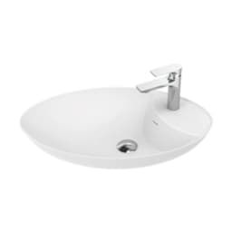 Creavit Petra 65 Cm Tezgahüstü Lavabo görsel 1