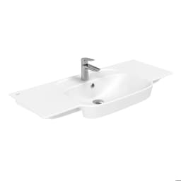 Creavit Saily 100 Cm Etajerli Lavabo görsel 1