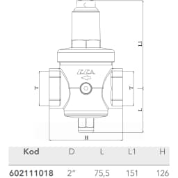 Eca 2 Basınç Düşürücü - 602111018 görsel 2