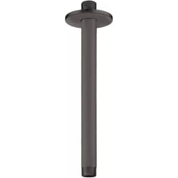 Eca 230 Mm Yuvarlak Tavandan Mat Antrasit Duş Başlığı Borusu - 102126654C5 görsel 1