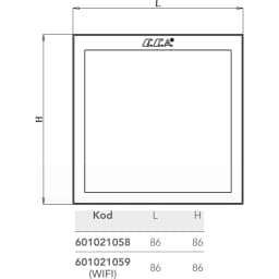 Eca Wifi Dokunmatik Oda Termostatı - 601021059 görsel 2