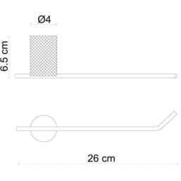 Fontana FN-70205 Altın-Siyah Havluluk görsel 3
