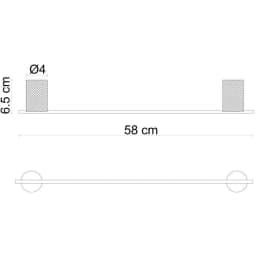 Fontana FN-70208 Altın-Siyah Havluluk görsel 2