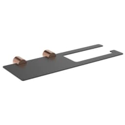 Fontana FY-90303 Mat Rose-Siyah Tuvalet Kağıtlığı görsel 1