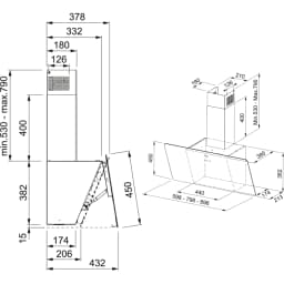 Franke Davlumbaz Fpj 615 V Bk A 60 Cm Siyah görsel 2