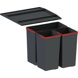 Franke Easysort 450-1-2 Ankastre Dolap İçi Çöp Kovası görsel 1