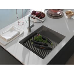 Franke Kubus 2 KNG 110-52 Slate Grey Granit Eviye görsel 3