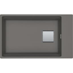 Franke Kubus 2 KNG 110-62 Stone Grey Granit Eviye görsel 1