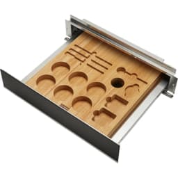Franke Mythos FMY 14 CMD XS Siyah-Inox Frame Kahve Makinesi Aksesuar Çekmecesi görsel 2