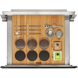 Franke Mythos FMY 14 CMD XS Siyah-Inox Frame Kahve Makinesi Aksesuar Çekmecesi görsel 1