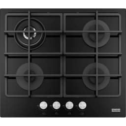 Franke Smart FHSM 604 3G DC BK C Siyah Cam Ankastre Ocak görsel 1