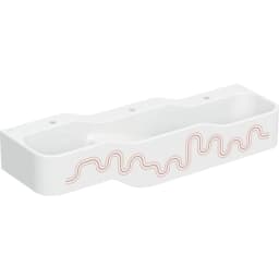 Geberit Bambini Çocuk 140x39 Cm Koyu Kırmızı Lavabo - 502.976.FY.1 görsel 1