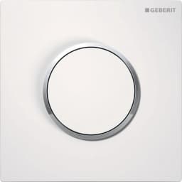 Geberit Sigma10 Beyaz-Parlak Krom Pnömatik Kumanda Kapağı - 116.015.KJ.1 görsel 1