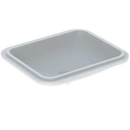 Geberit VariForm 50x40 Dikdörtgen Beyaz Tezgah altı Lavabo görsel 1