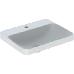 Geberit VariForm 55x45 Cm Dikdörtgen Tezgah Üstü Lavabo - 500.742.01.2 görsel 1