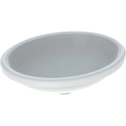 Geberit VariForm 56x46 Cm Oval Tezgah Altı Lavabo - 500.754.01.2 görsel 1