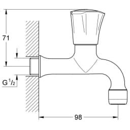 Grohe Costa L Musluk - 30098001 görsel 2