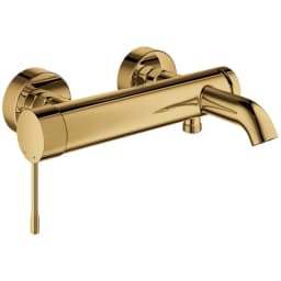 Grohe Essence New Tek Kumandalı Altın Banyo Bataryası - 33624GL1 görsel 1