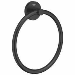 Grohe Essentials Siyah Halka Havluluk - 1024612430 görsel 1